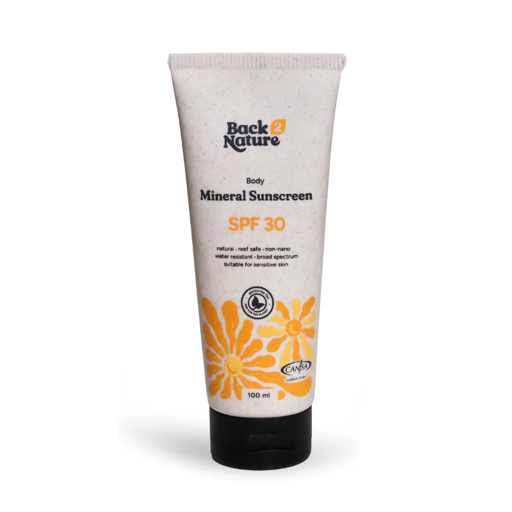 BACK2NATURE - Body ~ Mineral Sunscreen SPF 30, 100ml