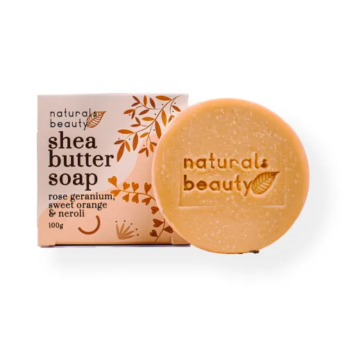 NATURALS BEAUTY - Shea Butter Soap Bar 100g