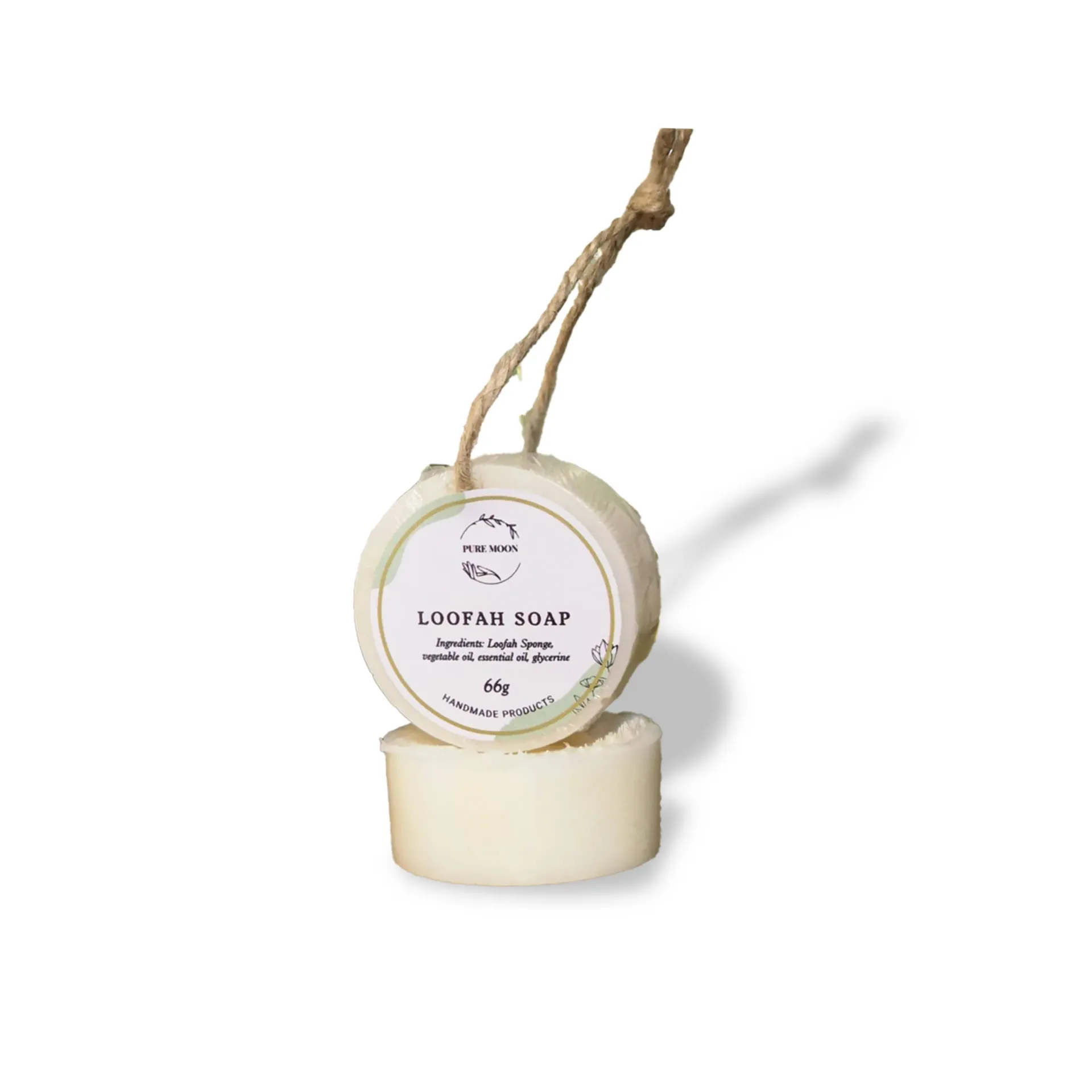 PURE MOON - Loofah Soap 