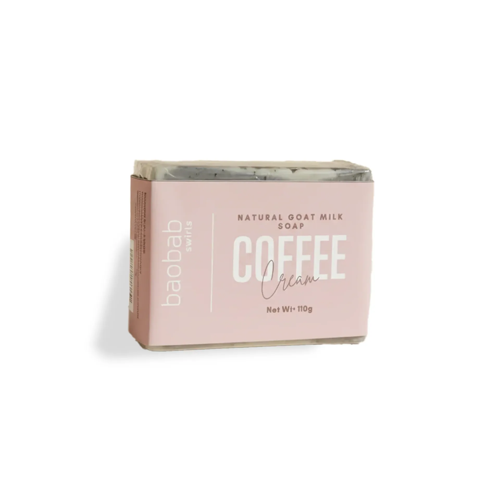 BAOBAB SWIRLS - Coffee & Cream Soap 110g